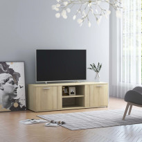 Tv-taso sonoma-tammi 120x34x37 cm lastulevy