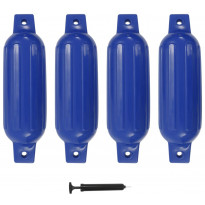 Veneen lepuuttaja, 4 kpl, sininen, 41x11,5 cm, PVC