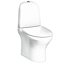 WC-istuin Gustavsberg Estetic 8300 piilo S/P-lukko, Hygienic Flush, C+, valkoinen, Verkkokaupan poistotuote