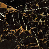 Lattialaatta GoldenTile Saint-Laurent, 60.7x60.7cm, musta