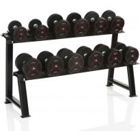 Säilytysteline Gymstick, 6 Pro Rubber Dumbbell -käsipainolle