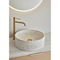 Malja-allas Hafa Circle Terrazzo, beige, Verkkokaupan poistotuote