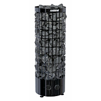 Sähkökiuas Harvia Cilindro PC70 Black Steel, 7kW, 6-10m³, kiinteä ohjaus, Verkkokaupan poistotuote