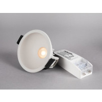 LED-alasvalo Hide-a-lite Globe G2 Recessed, 3000K, valkoinen