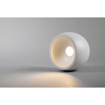 LED-kattovalaisin Hide-a-lite Globe G2 Surface, Tune, valkoinen