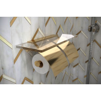Tupla-WC-paperiteline Hietakari Tresor, messinki