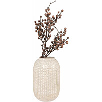 Maljakko House Nordic Vase, ø16x25.5cm, keramiikka, beige