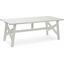 Pöytä Hillerstorp Bullerö, 90x200cm, valkoinen