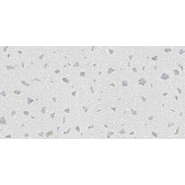 Seinälaatta GoldenTile Joy Terrazzo, 30x60cm, vaaleanharmaa