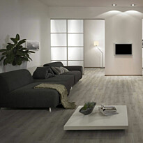 Laminaatti Kronotex Stella Advanced, 3126 Trend Oak Grey, harmaa (23.43 m² per myyntierä), Verkkokaupan poistotuote