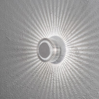 LED-seinävalaisin Konstsmide Monza 7932-310, Ø150x105mm, alumiini