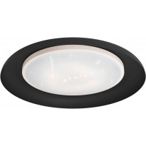 LED-Kattovalaisin Eglo Penjamo, 6,5x46,5cm, musta/valkoinen
