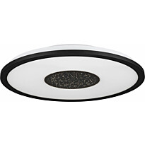LED-Plafondi Eglo Marmorata, Ø45cm, musta/valkoinen, Verkkokaupan poistotuote