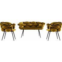 Sohvaryhmä Linento Furniture Balon 21, sohva + 2 tuolia, eri värejä