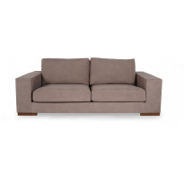 Sohva Linento Furniture Nplus, 2-istuttava, ruskea