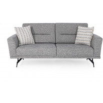 Sohva Linento Furniture Slate, 3-istuttava, harmaa
