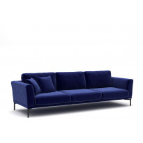 Sohva Linento Furniture Jade, 4-istuttava, sininen