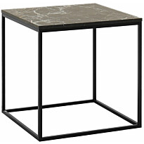 Sivupöytä Linento Furniture SHP-950-QQ-1 musta/marmori