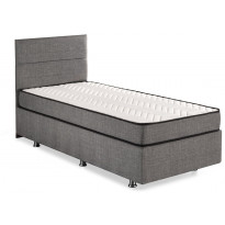 Sänkypaketti Linento Furniture Silver, 100x200cm, hopeanharmaa