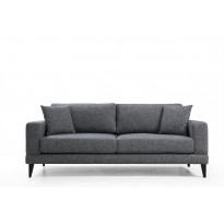 Sohva Linento Furniture Nordic, 3-istuttava, harmaa