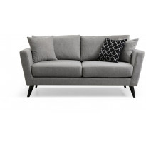 Sohva Linento Furniture Mayorka, 2-istuttava, harmaa