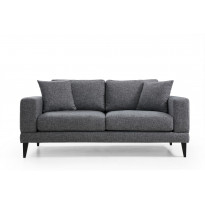 Sohva Linento Furniture Nordic, 2-istuttava, harmaa