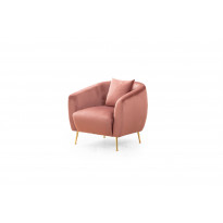 Nojatuoli Linento Furniture Eses, roosa