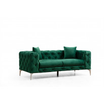 Sohva Linento Furniture Como, 2-istuttava, vihreä