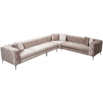 Kulmasohva Linento Furniture Como, 270x350cm, oikea, beige