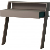 Työpöytä Linento Furniture Cowork, beige/turkoosi