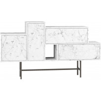 Senkki Linento Furniture Hermes, marmori, valkoinen