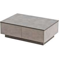 Sohvapöytä Linento Furniture LV17, kivikuosi, hopea/harmaa