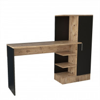 Työpöytä Linento Furniture CT2, ruskea/harmaa