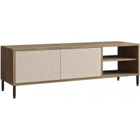 TV-taso Linento Furniture RT3, ruskea/harmaa