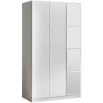Vaatekaappi Linento Furniture HM1, valkoinen, 103,8cm