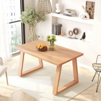 Lankkupöytä Linento Furniture ME1, 140x80cm, ruskea