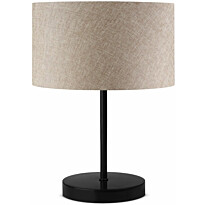 Pöytävalaisin Linento Lighting AYD-2848, 37cm, beige/musta