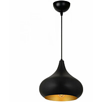 Riippuvalaisin Linento Lighting 241751, Ø23cm, musta