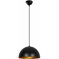 Riippuvalaisin Linento Lighting Sivani MR 721, Ø30cm, musta/kulta