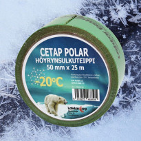 Höyrynsulun tiivistysteippi Cetap Polar, 50mm x 25m/rll