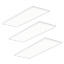 LED-kalustevalaisinsetti Limente LED-Flat 22, 3x7.6W, valkoinen