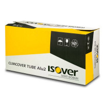 Kanavaeriste ISOVER CLIMCOVER TUBE Alu2, 125/50mm, 9,6 m