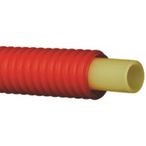 Käyttövesiputki Pex-C 18x2,5 mm punaisessa 23/28 suojaputkessa 50 m