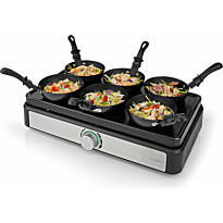 Pöytägrilli Nedis Party Wok Set FCRA310FBK6, 600W