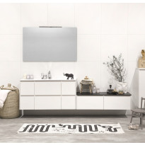 Kylpyhuonekaluste Noro Lifestyle Concept 1200, pesualtaalla ja laatikostoilla, korkea