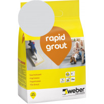 Saumalaasti Weber Rapid Grout, 13 Silver grey, 3 kg