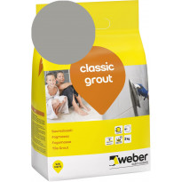 Saumalaasti Weber Classic Grout, 15 Concrete, 3 kg