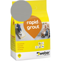 Saumalaasti Weber Rapid Grout, 15 Concrete, 3 kg