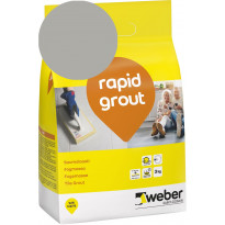 Saumalaasti Weber Rapid Grout, 16 Grey, 3 kg