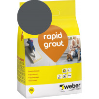 Saumalaasti Weber Rapid Grout, 19 Anthracite, 3 kg
